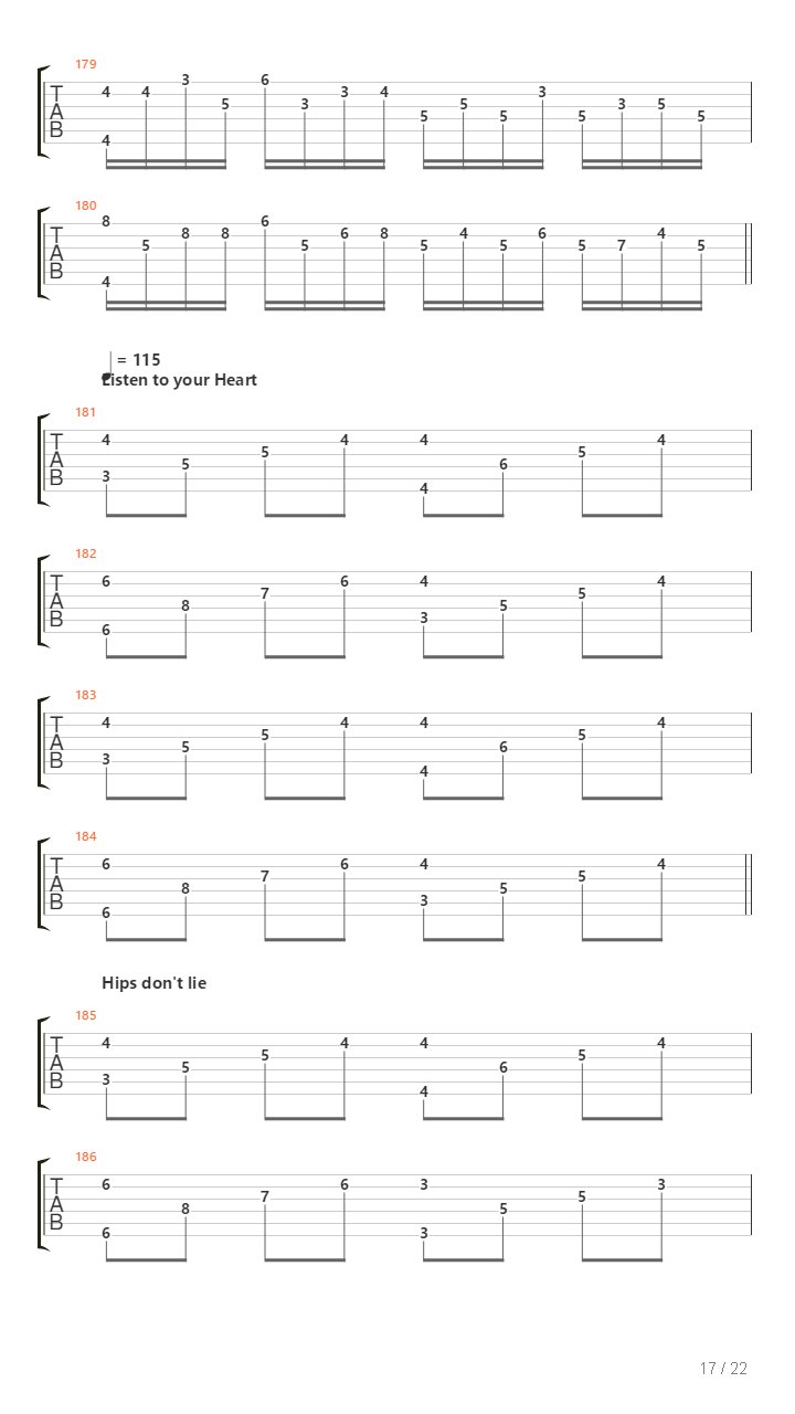 32 Songs In 8 Minutes吉他谱