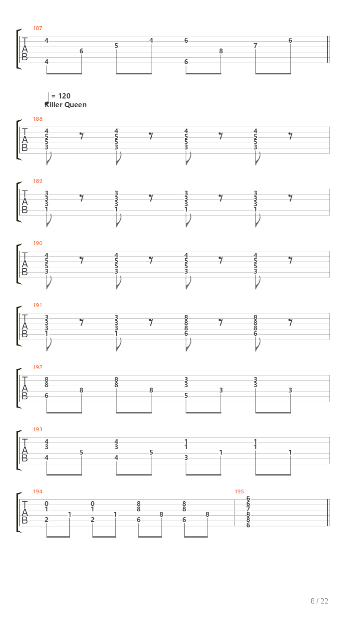 32 Songs In 8 Minutes吉他谱