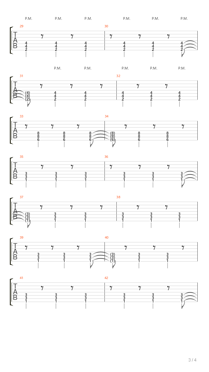 The Sun Door吉他谱