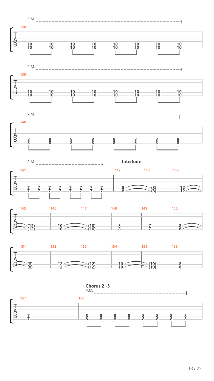 Destined To Burn吉他谱