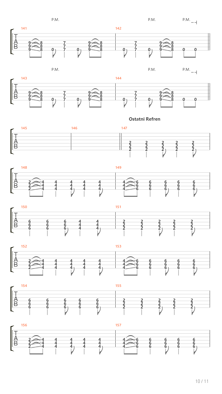 Wspomnienia Jak Relikwie吉他谱