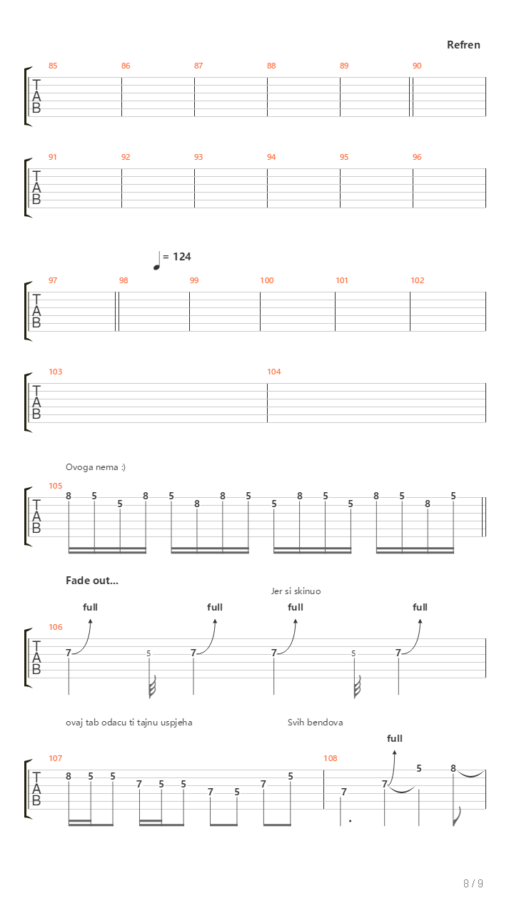 Ti I Ja吉他谱