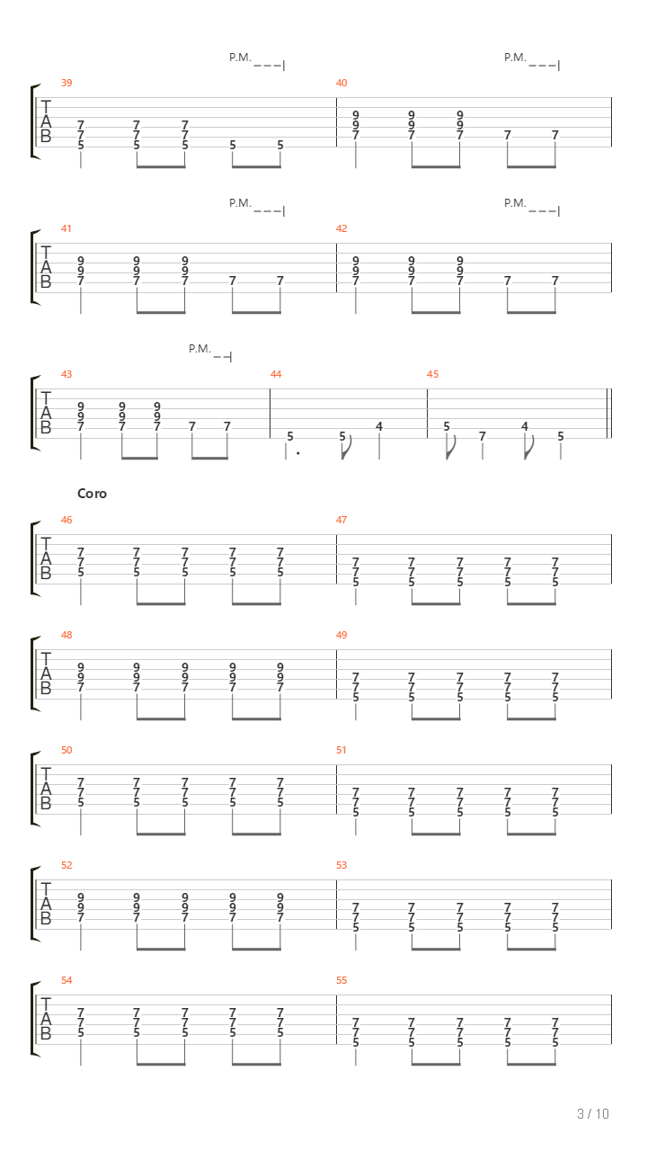 Borracho吉他谱