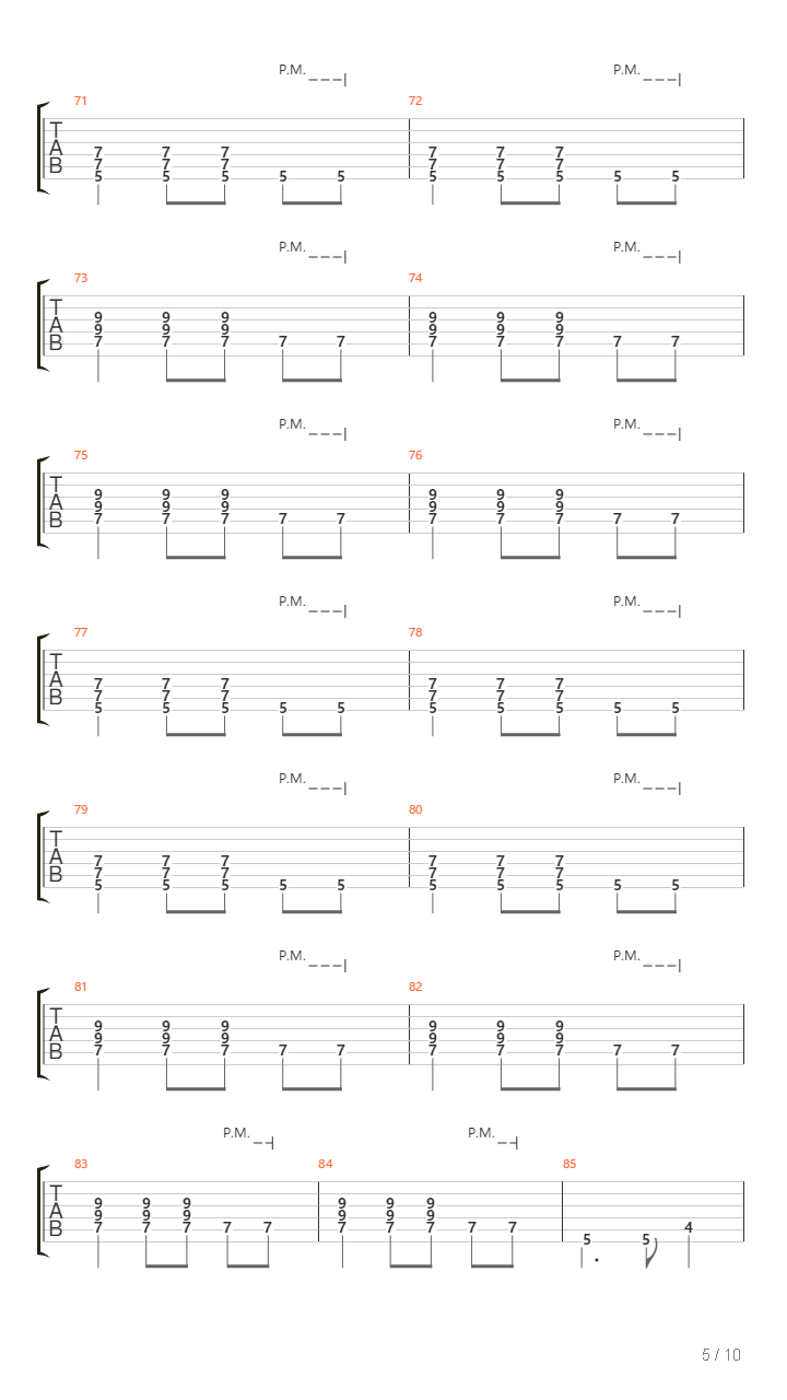 Borracho吉他谱