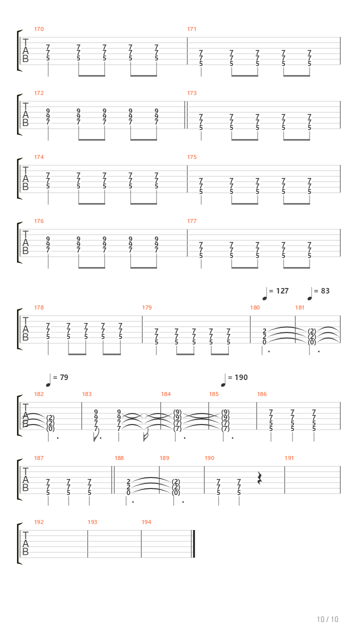 Borracho吉他谱