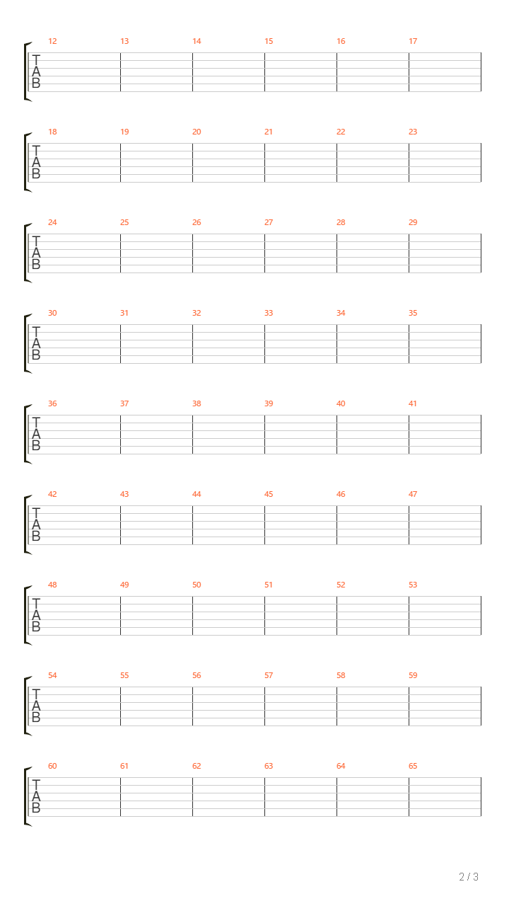 Proxima Saida吉他谱