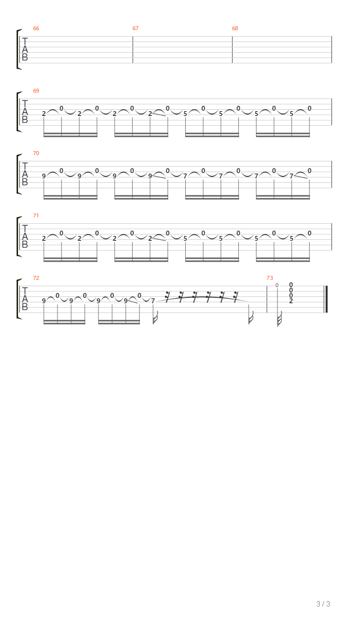 Proxima Saida吉他谱