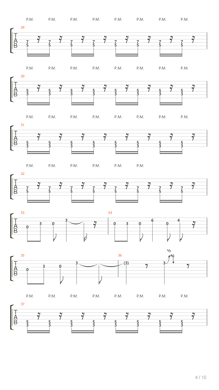 Cancion De Amor吉他谱