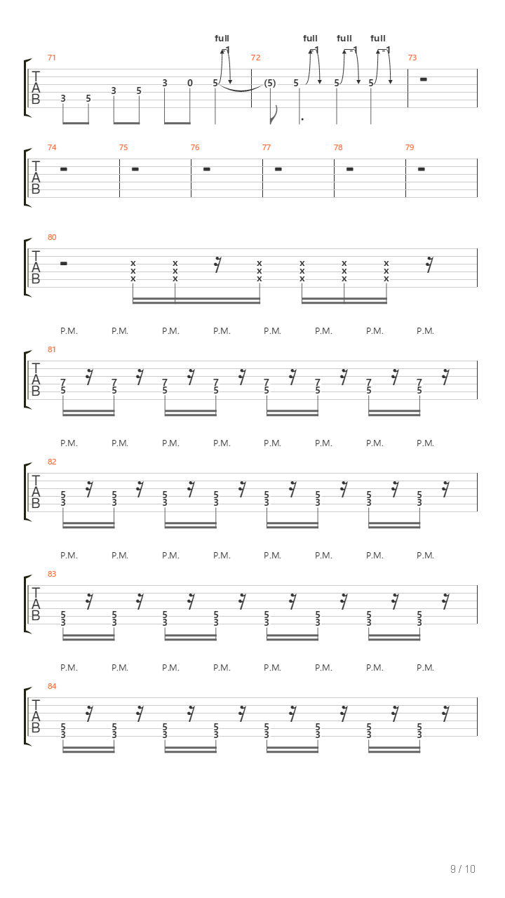 Cancion De Amor吉他谱