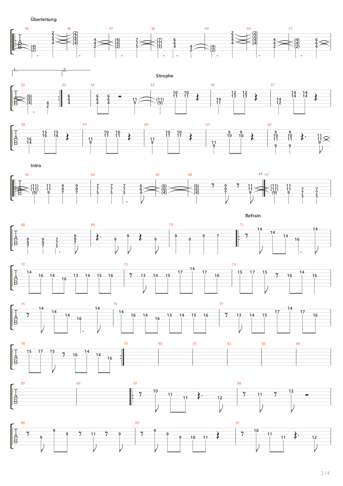 La Natilla吉他谱