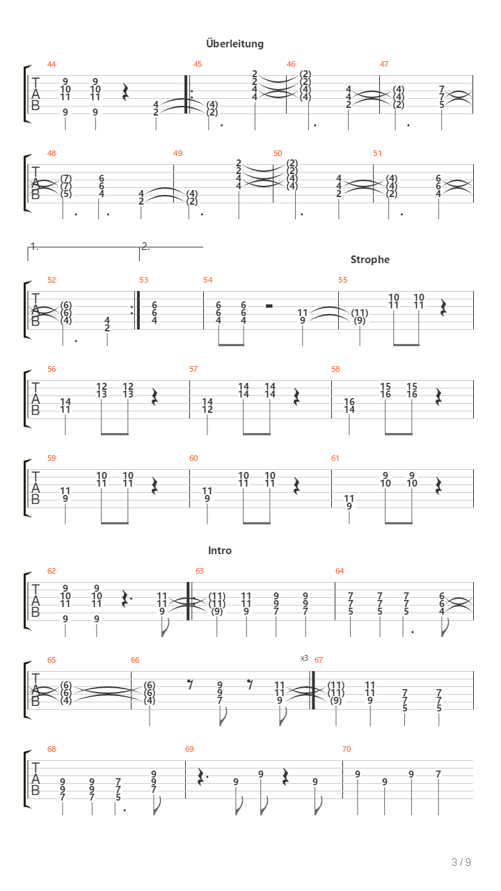 La Natilla吉他谱