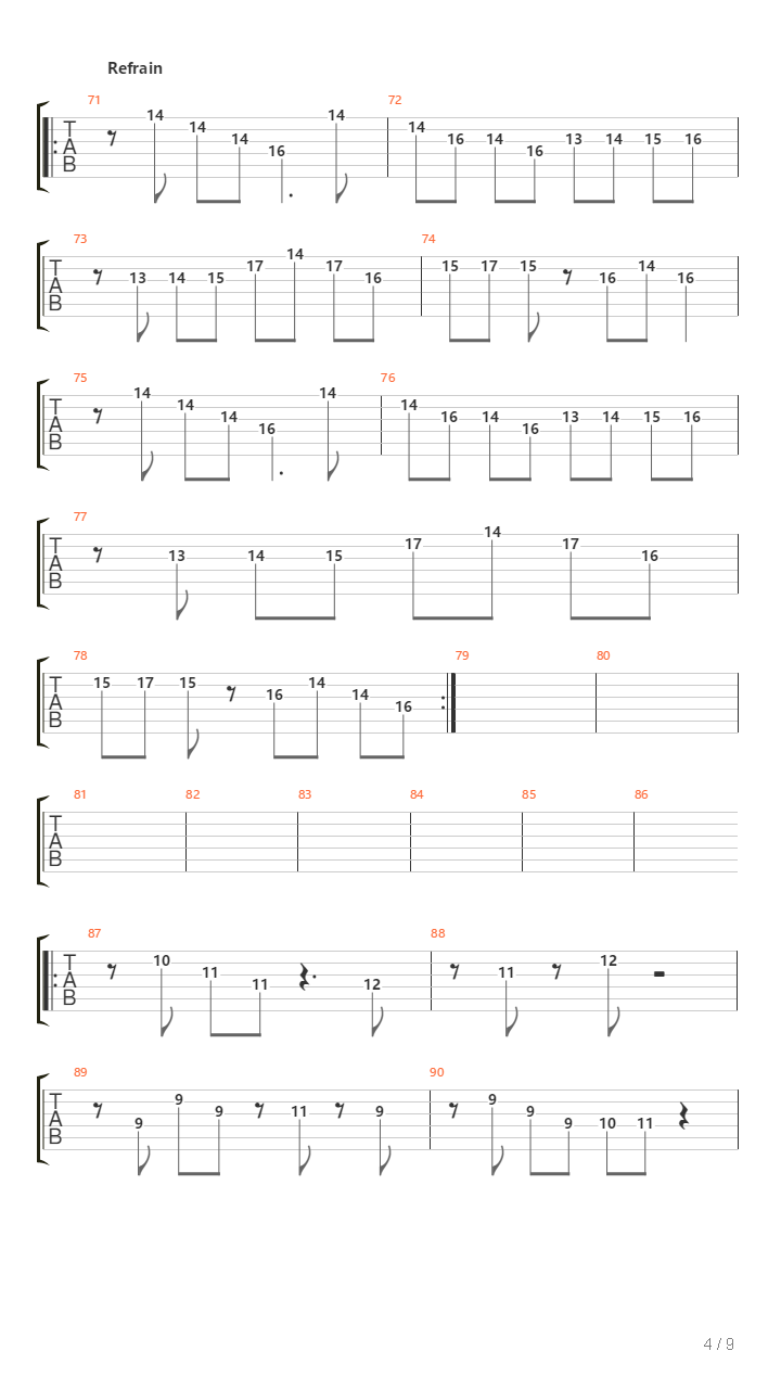 La Natilla吉他谱