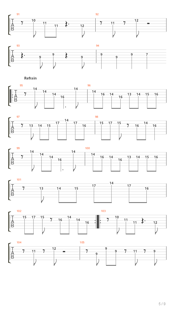 La Natilla吉他谱
