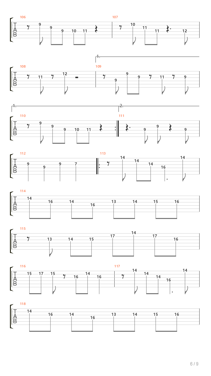 La Natilla吉他谱