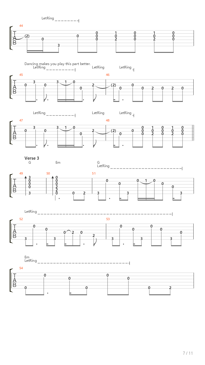 Skipping Stone吉他谱
