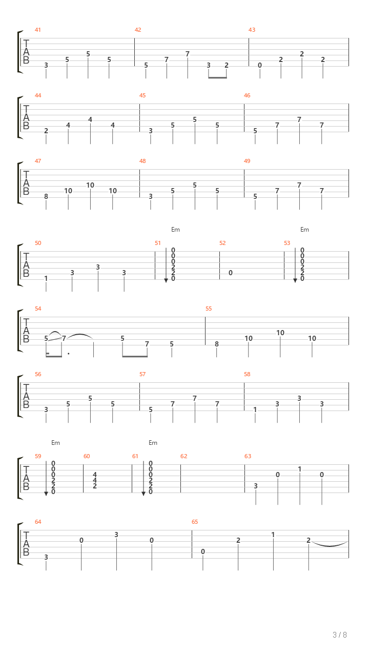 Kah Oti吉他谱