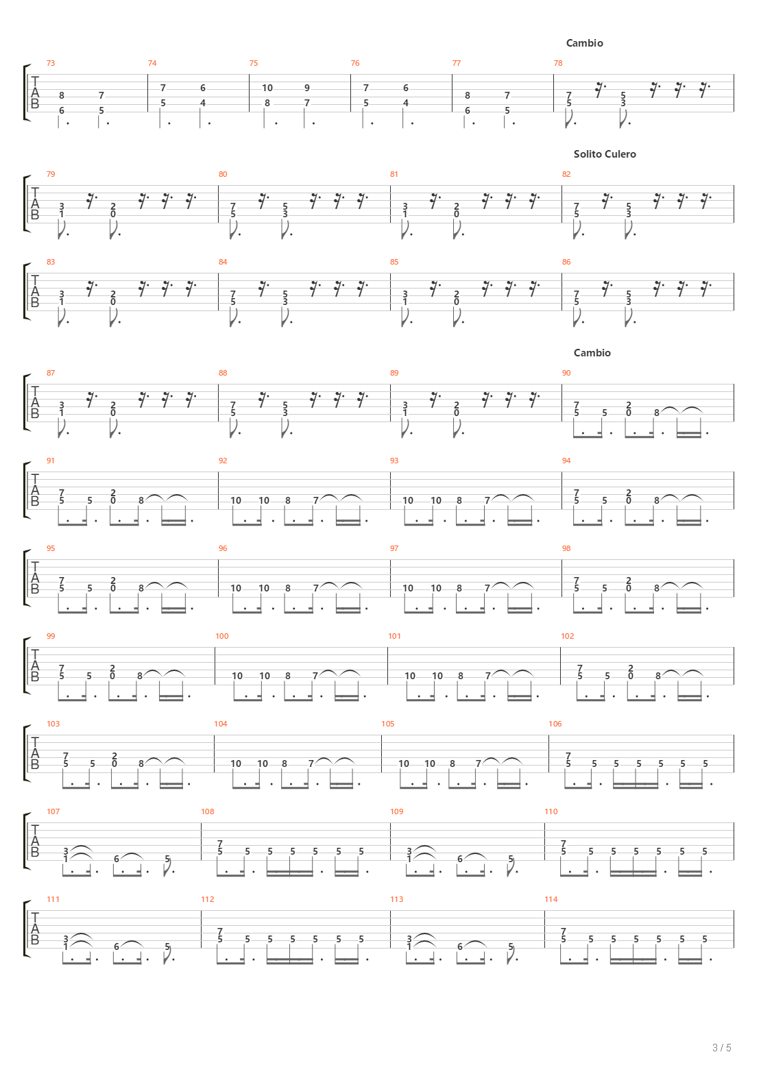 Inferno吉他谱