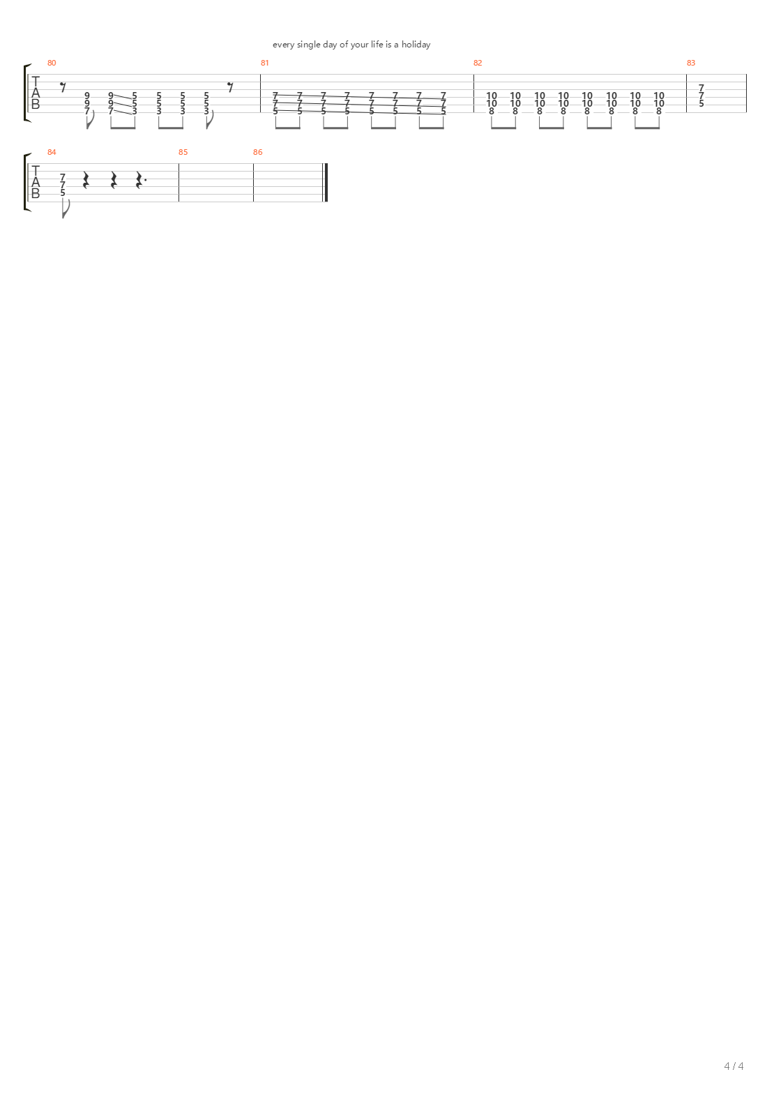 Committee吉他谱