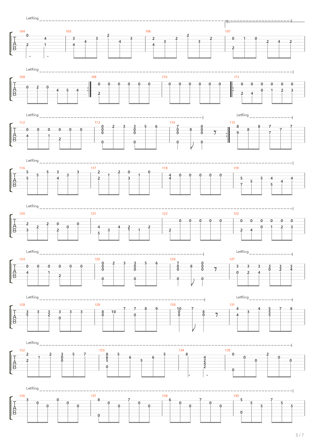 Sonata No1吉他谱