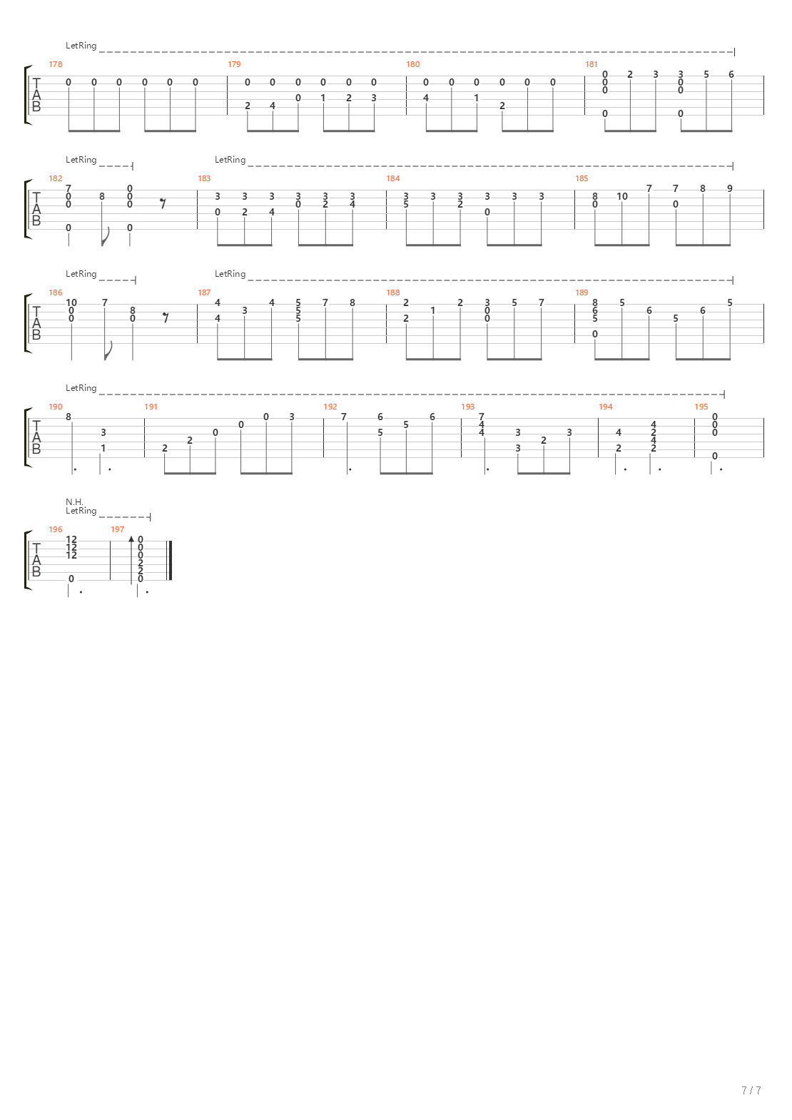 Sonata No1吉他谱