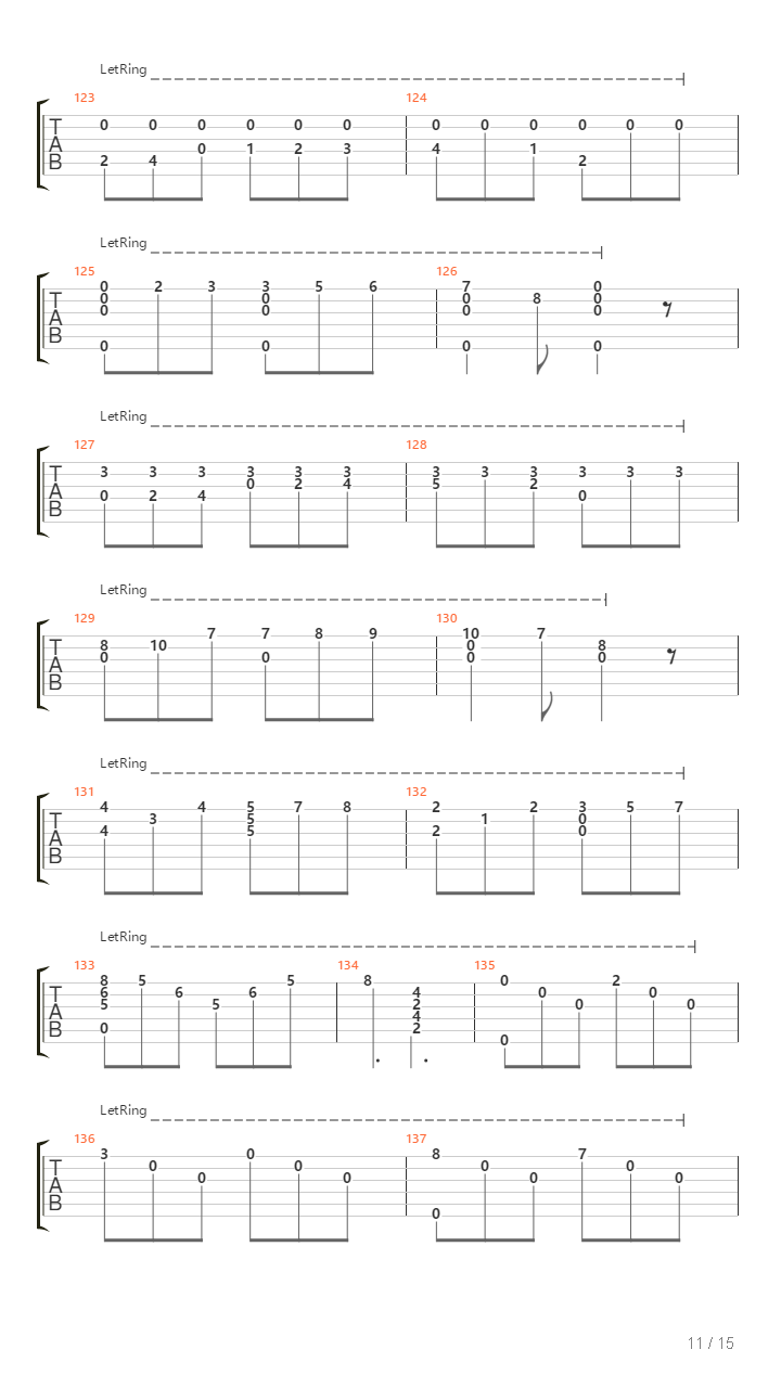 Sonata No1吉他谱