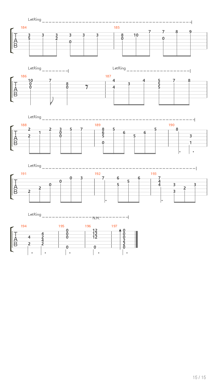 Sonata No1吉他谱