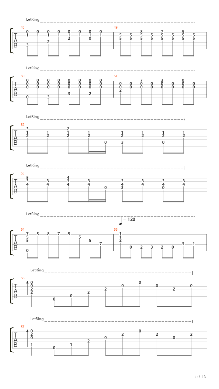 Sonata No1吉他谱