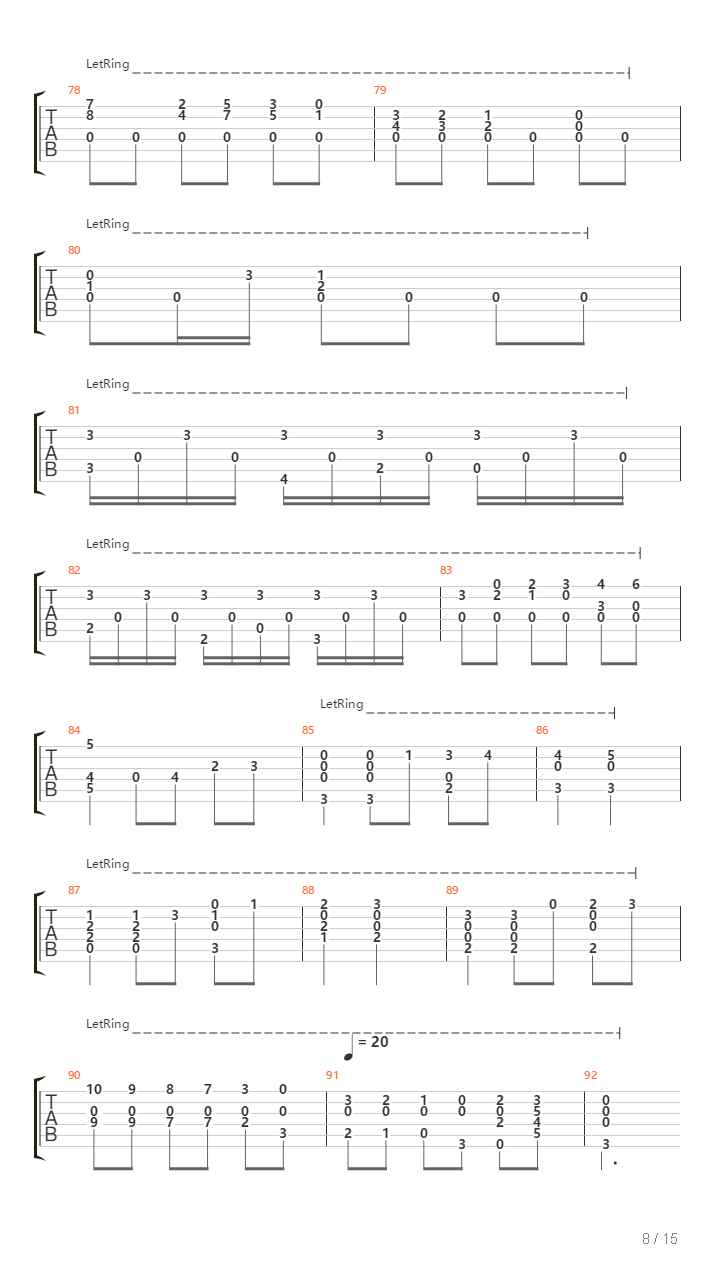 Sonata No1吉他谱