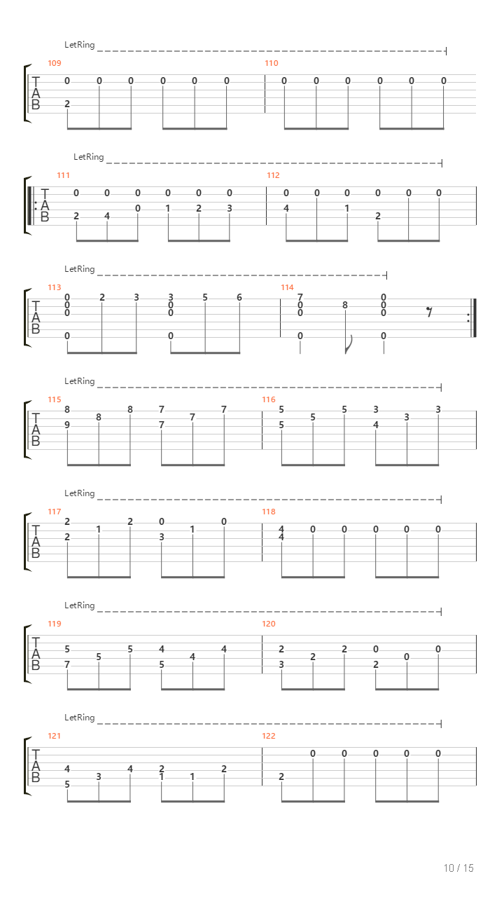 Sonata No1吉他谱