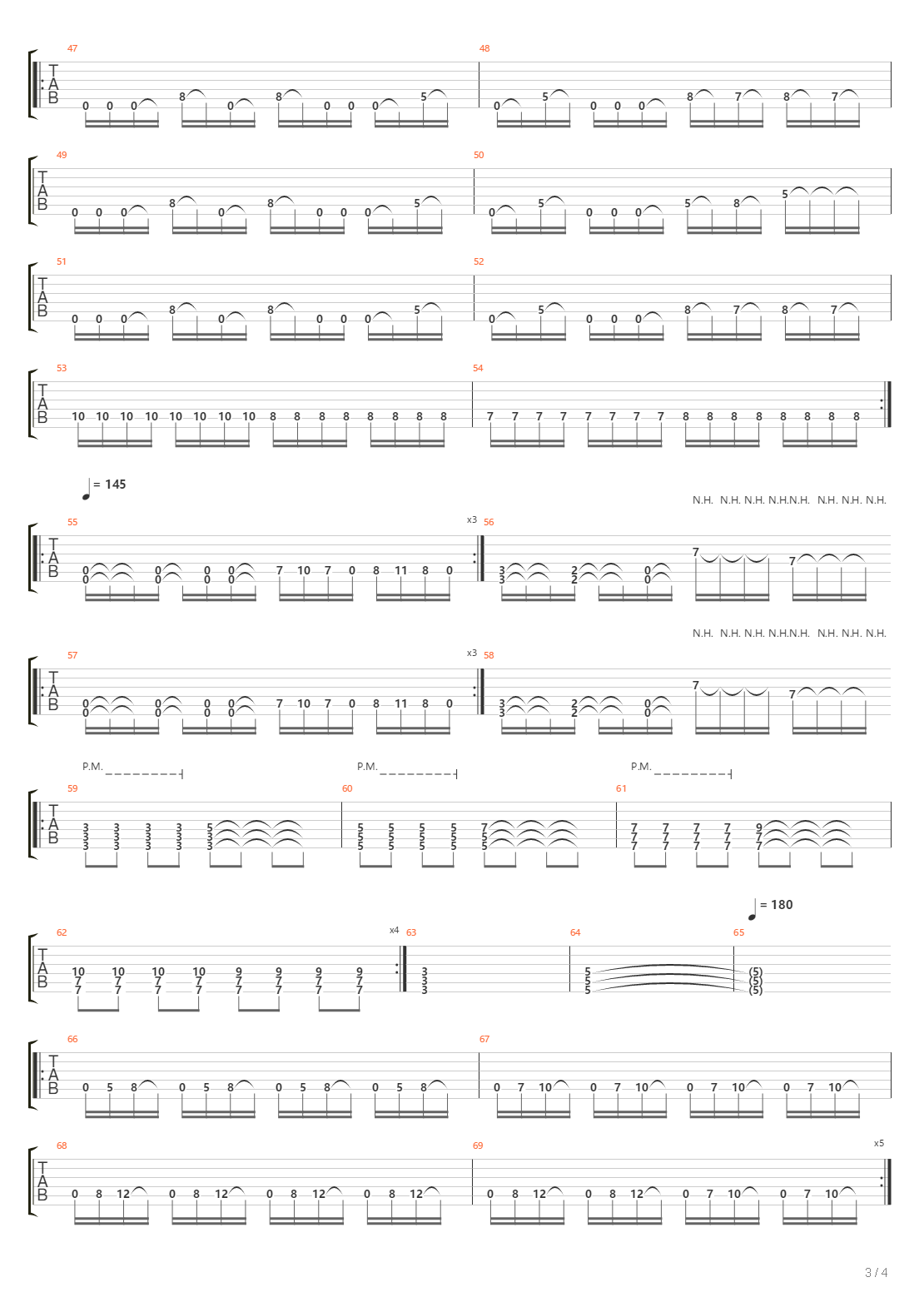 The Siren吉他谱