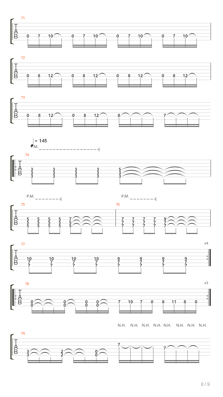 The Siren吉他谱