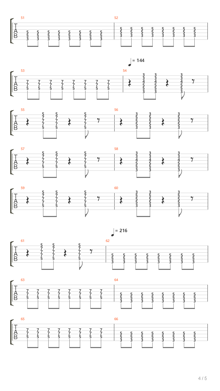 Marginalci吉他谱