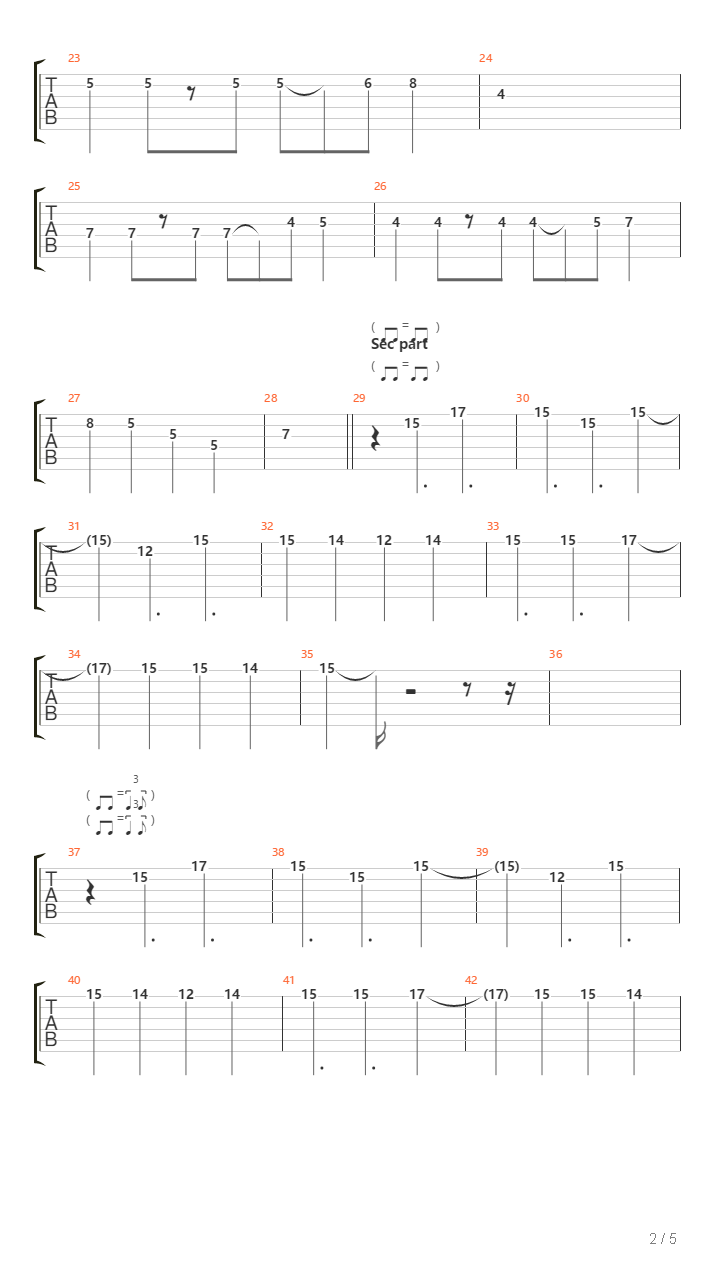 Pachelbel's Canon吉他谱