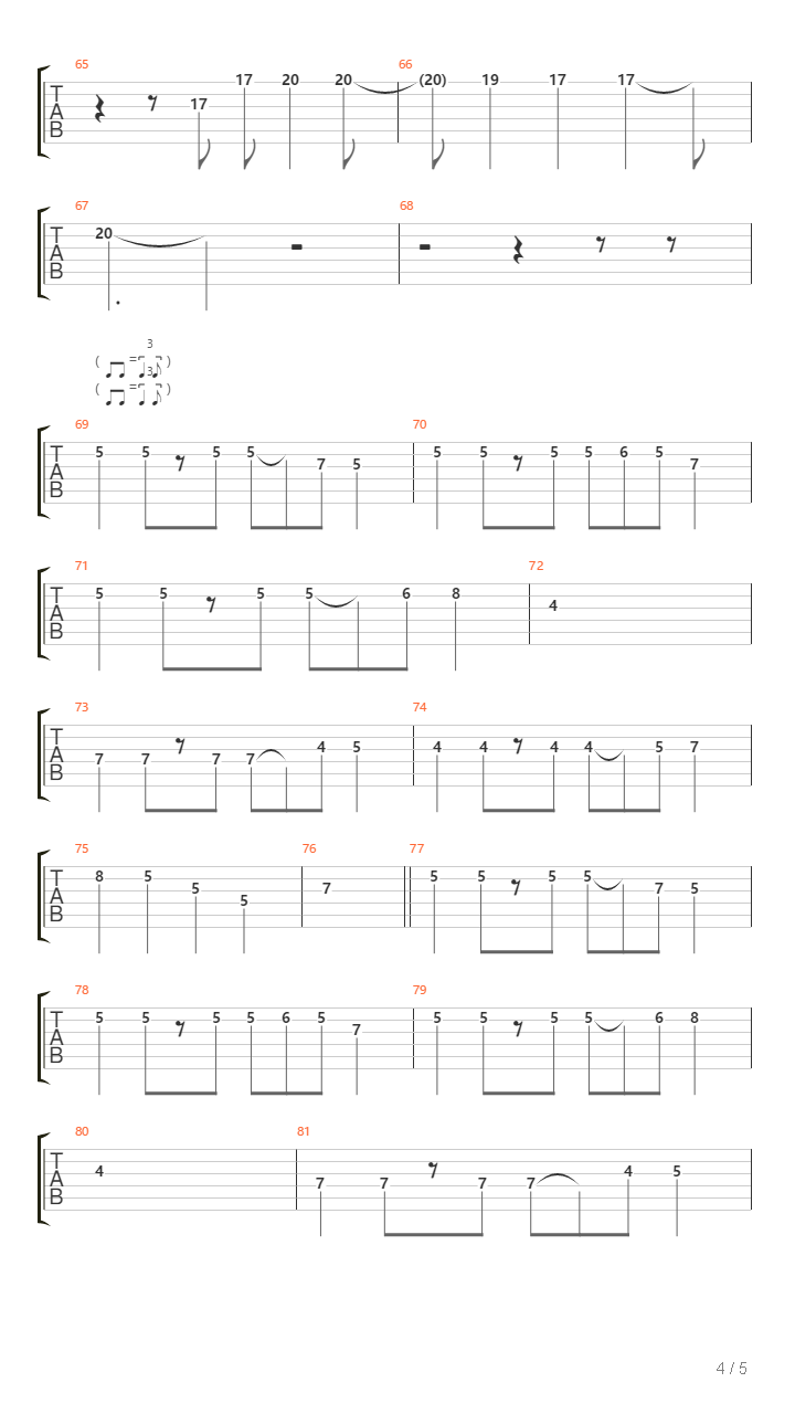 Pachelbel's Canon吉他谱