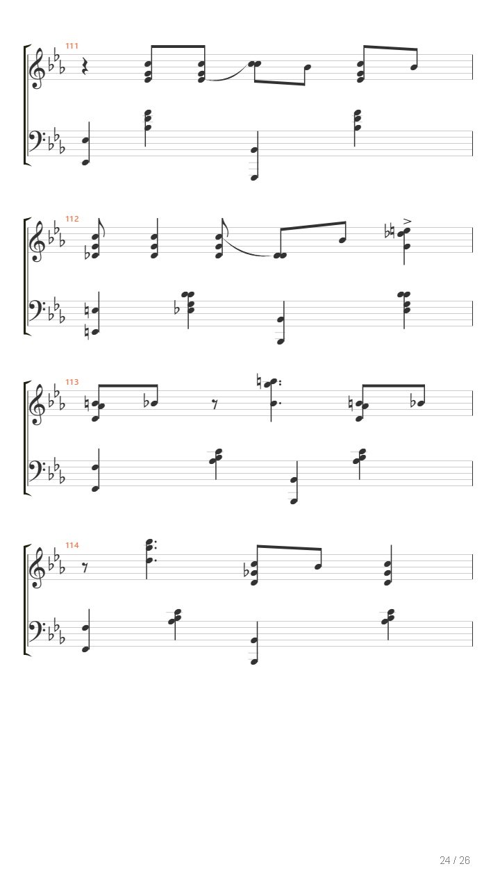 Bugatti Step吉他谱