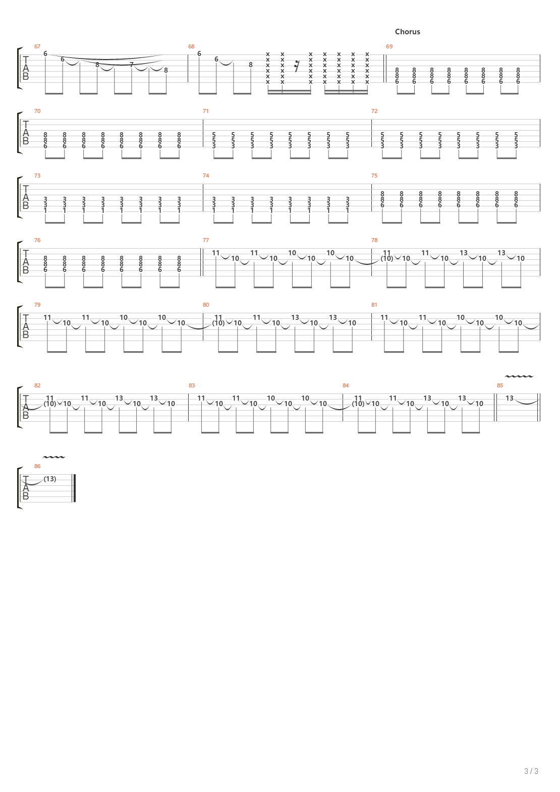 Operator The Line Is Dead吉他谱