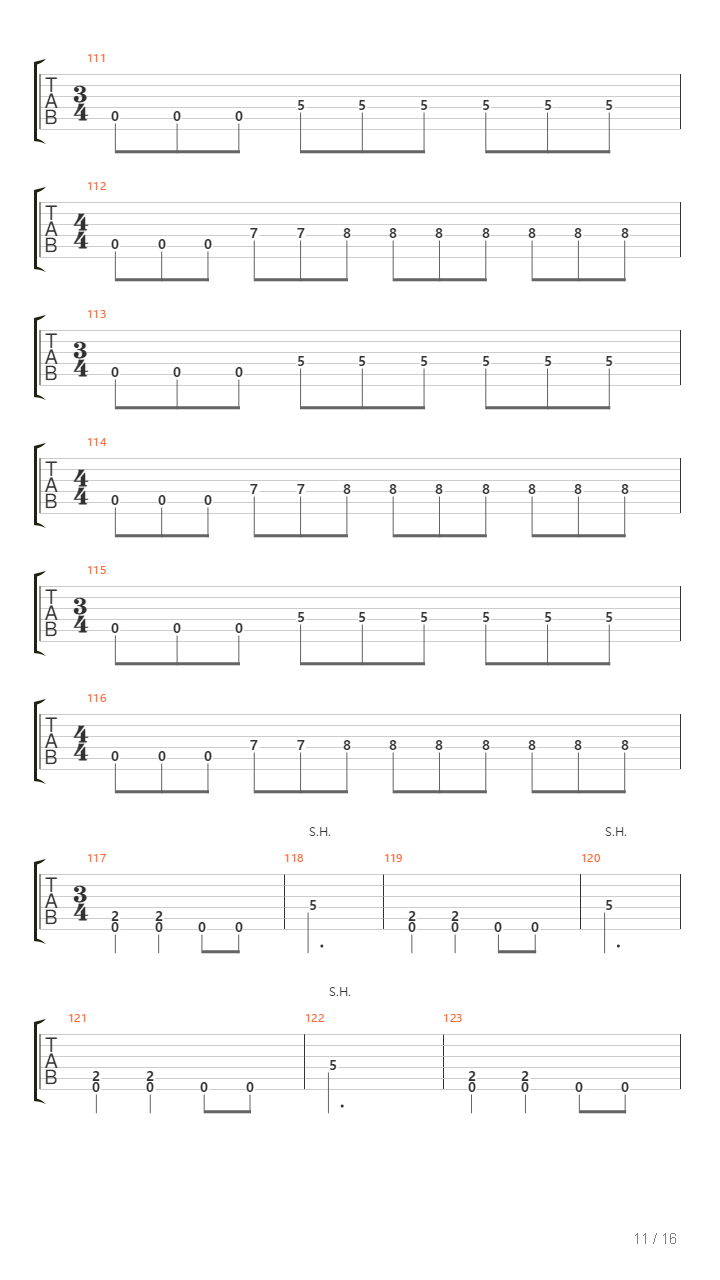 Passive Necrophile吉他谱