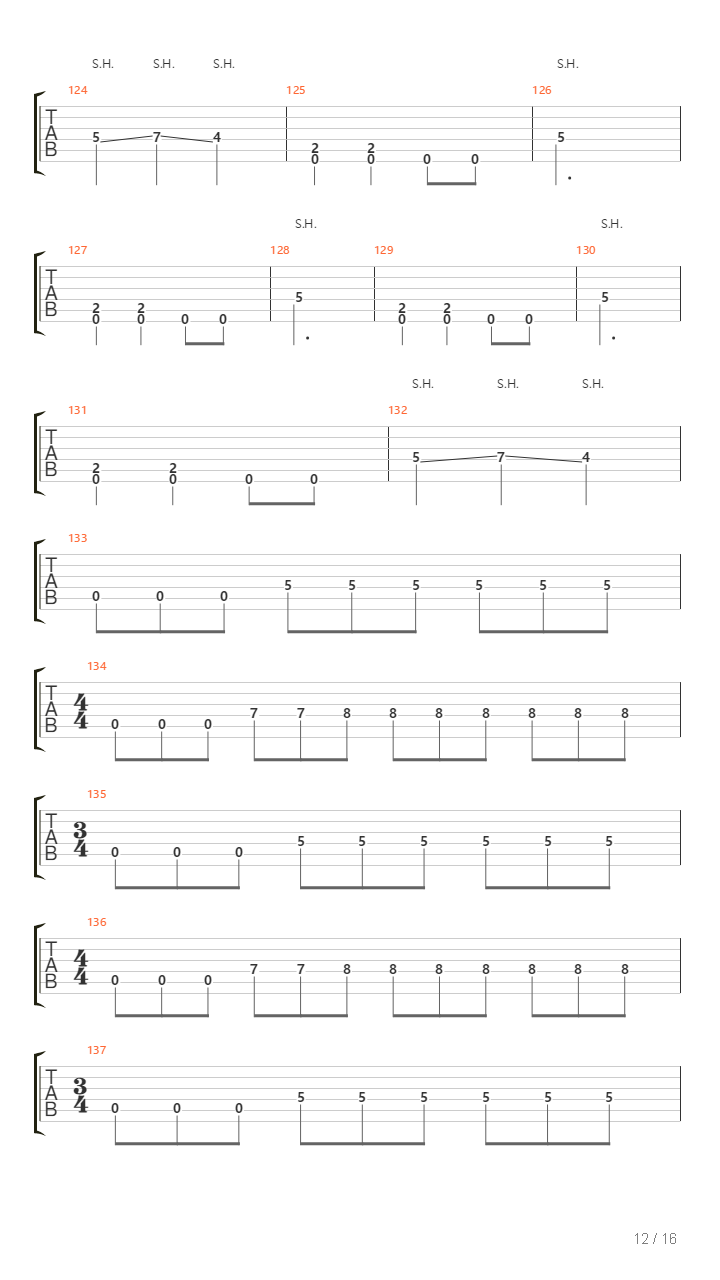 Passive Necrophile吉他谱