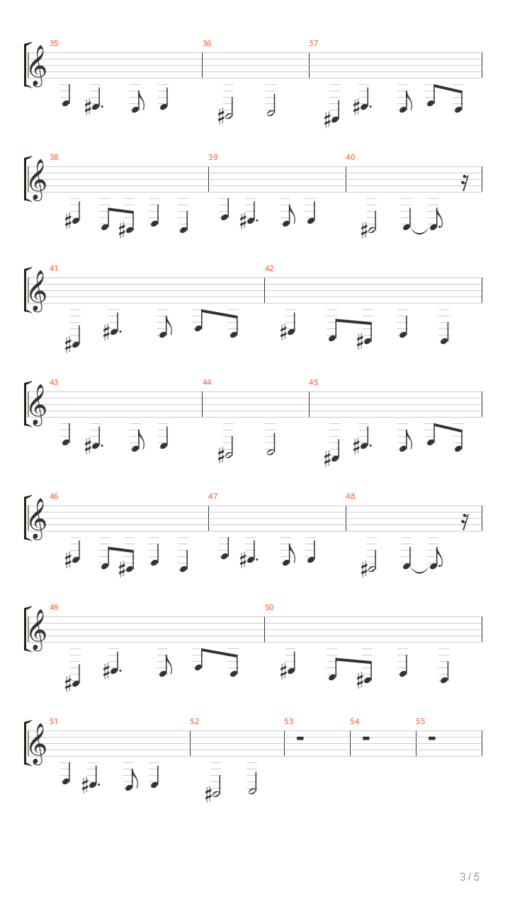 Im Roten Feuer Der Sonne吉他谱