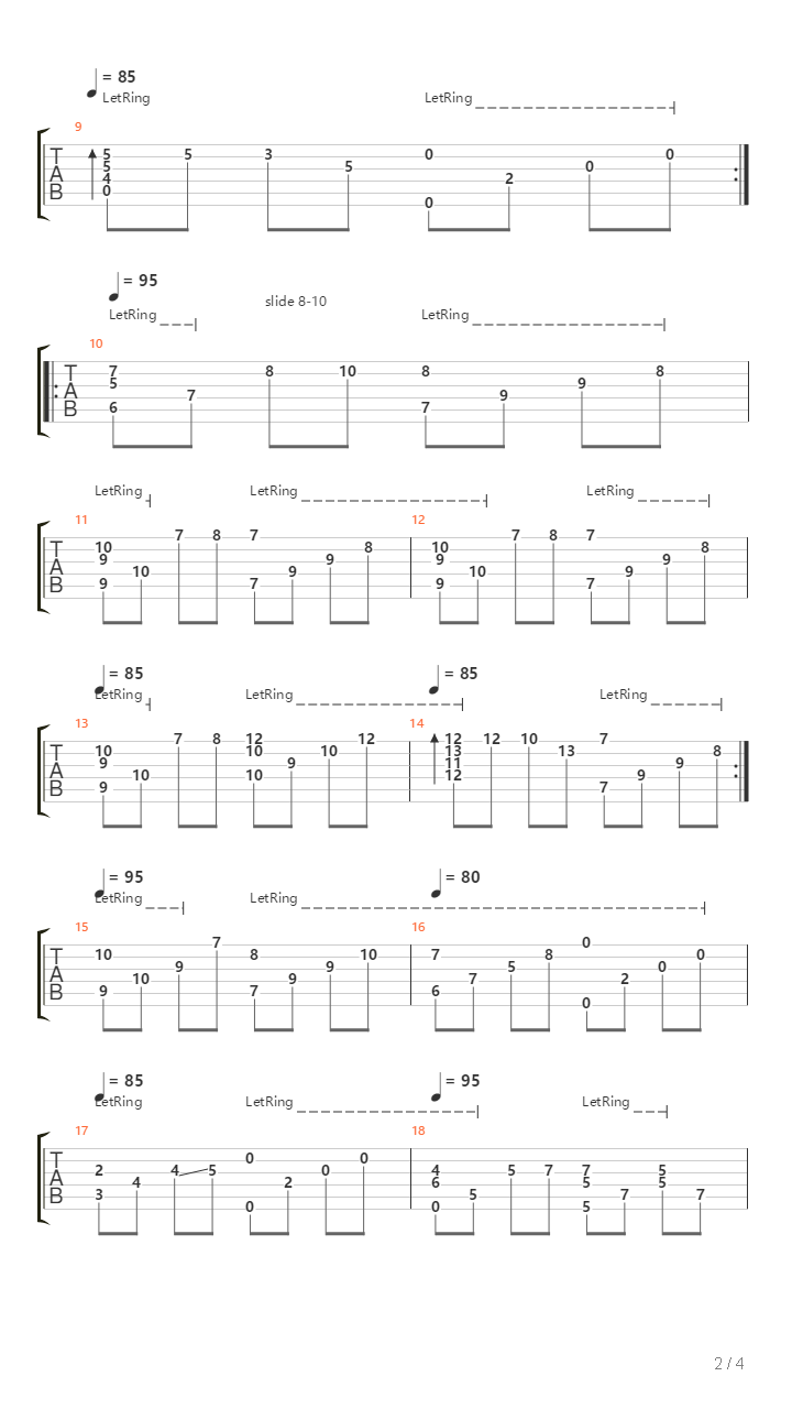 Simple Regret吉他谱