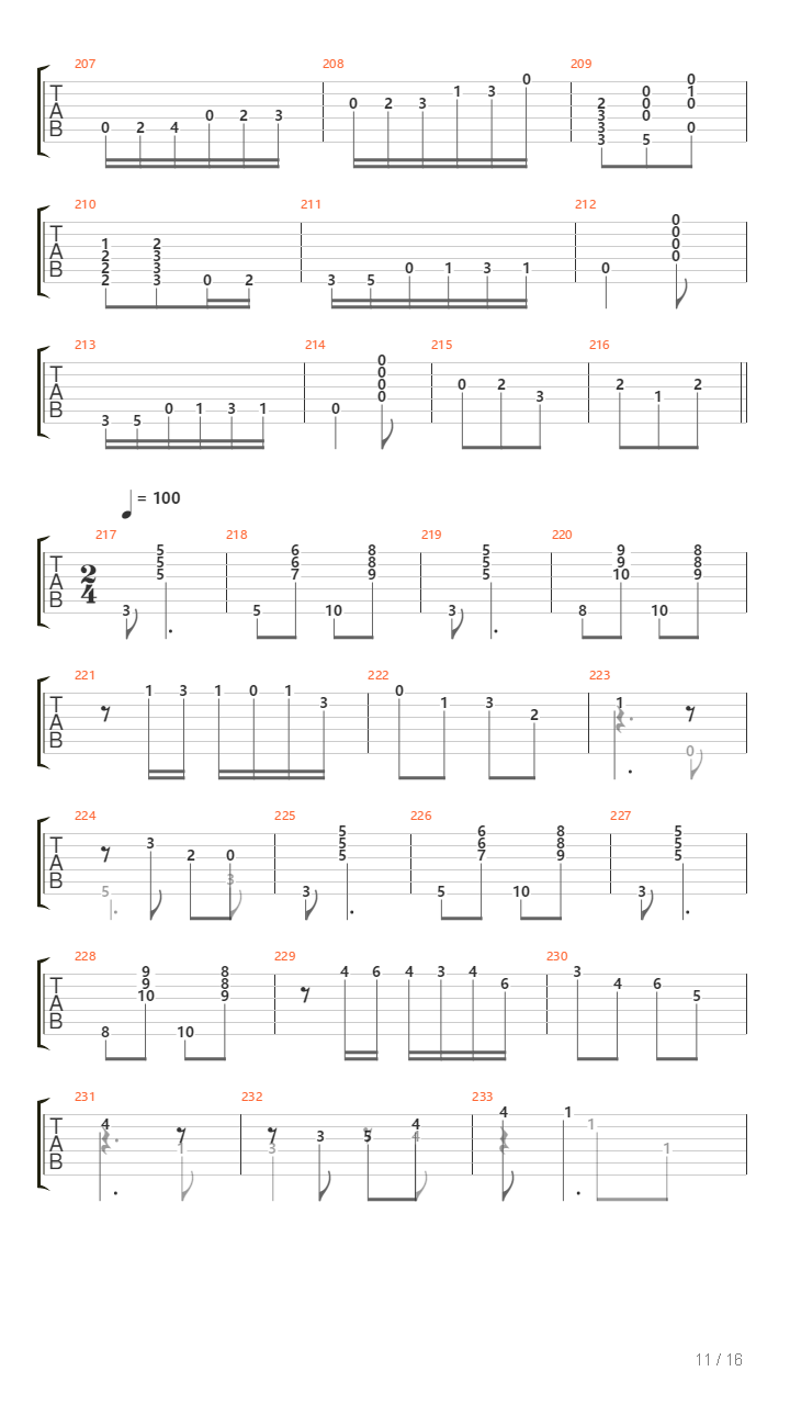 Sonata Para Guitarra Op 61吉他谱