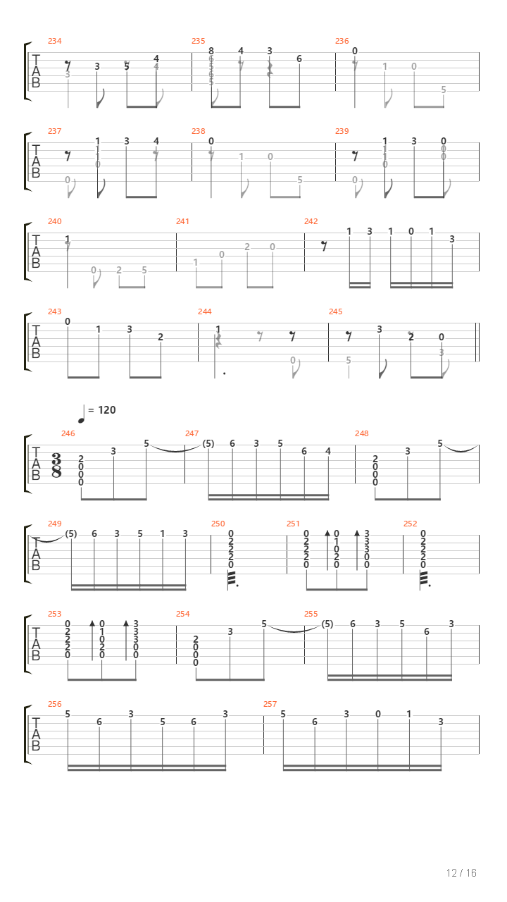 Sonata Para Guitarra Op 61吉他谱