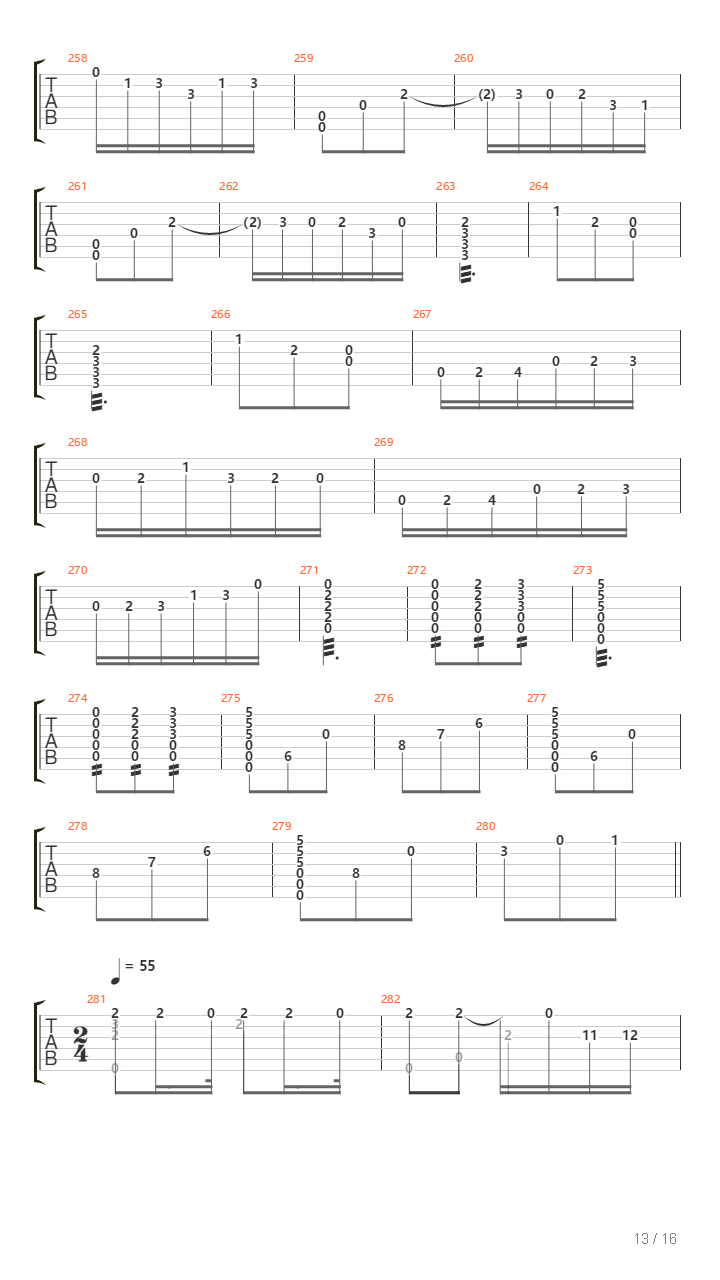 Sonata Para Guitarra Op 61吉他谱