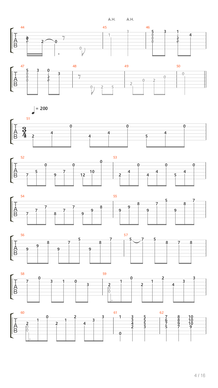 Sonata Para Guitarra Op 61吉他谱