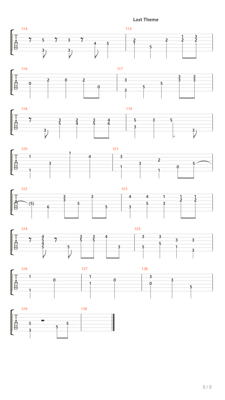 Les Feuilles Mortes吉他谱