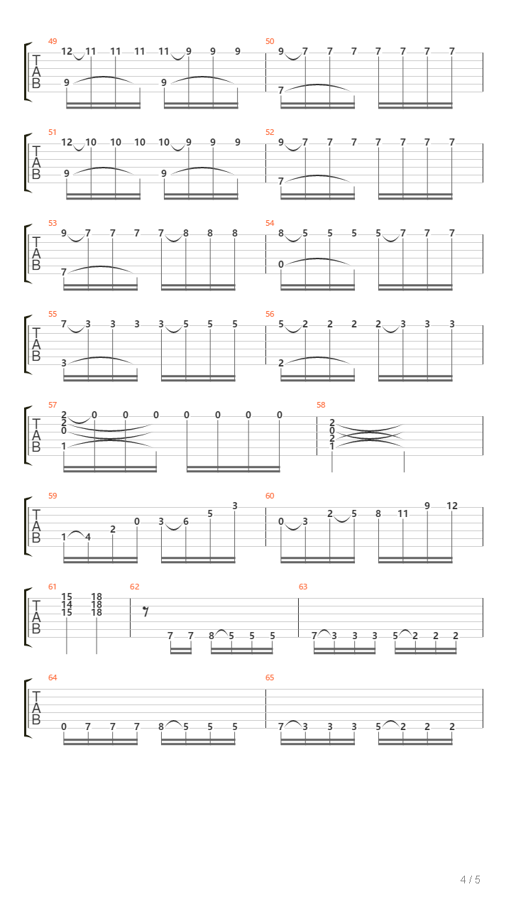 El Colibri吉他谱