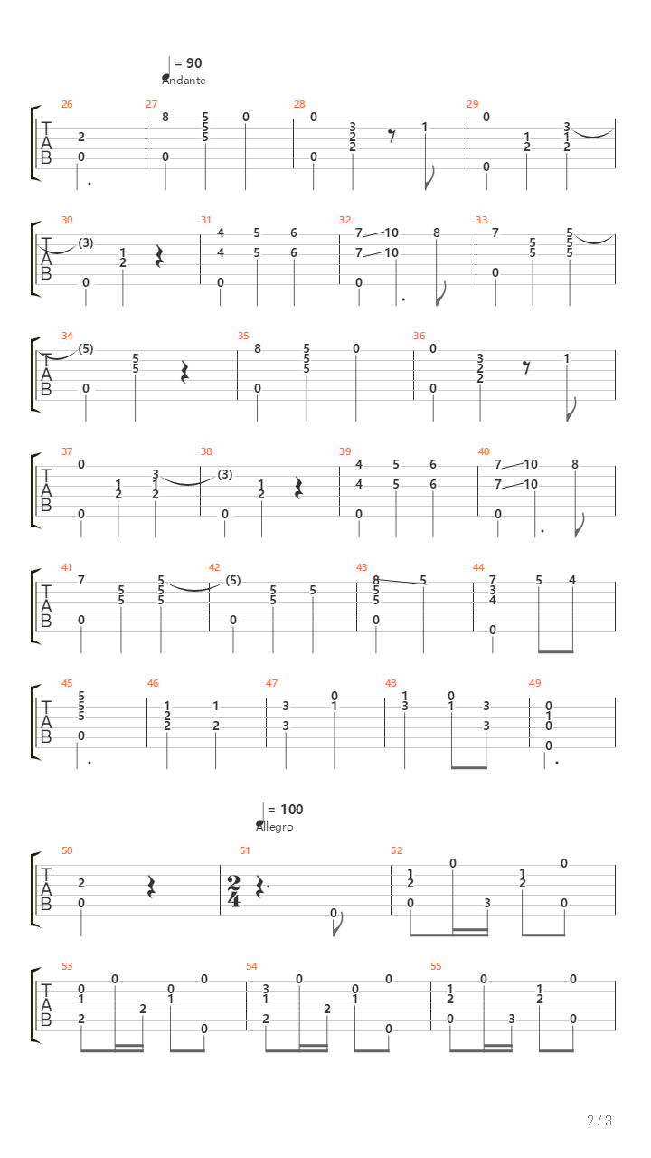 El Zorzal吉他谱