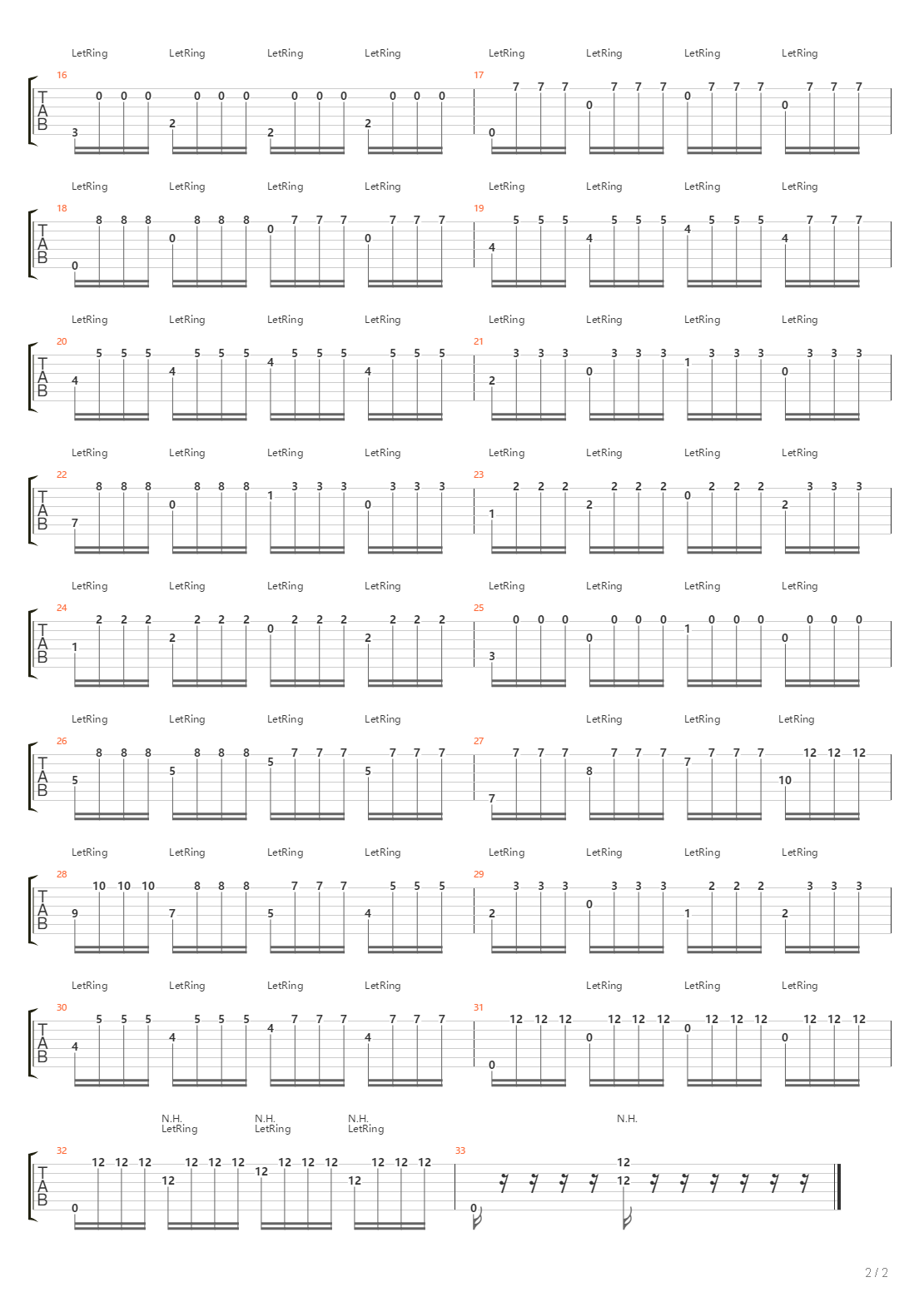 Tremolo Etude 4 Book 3吉他谱