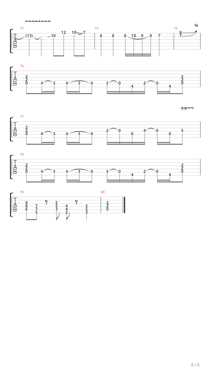 Manic吉他谱