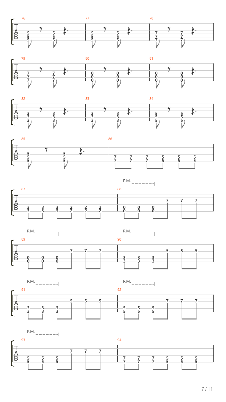 Pancerz吉他谱